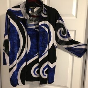 Valentina 2 piece tank top and jacket